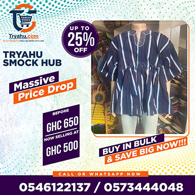 Shop Ghanaian Smocks Online | Original Fugu for Men & Women